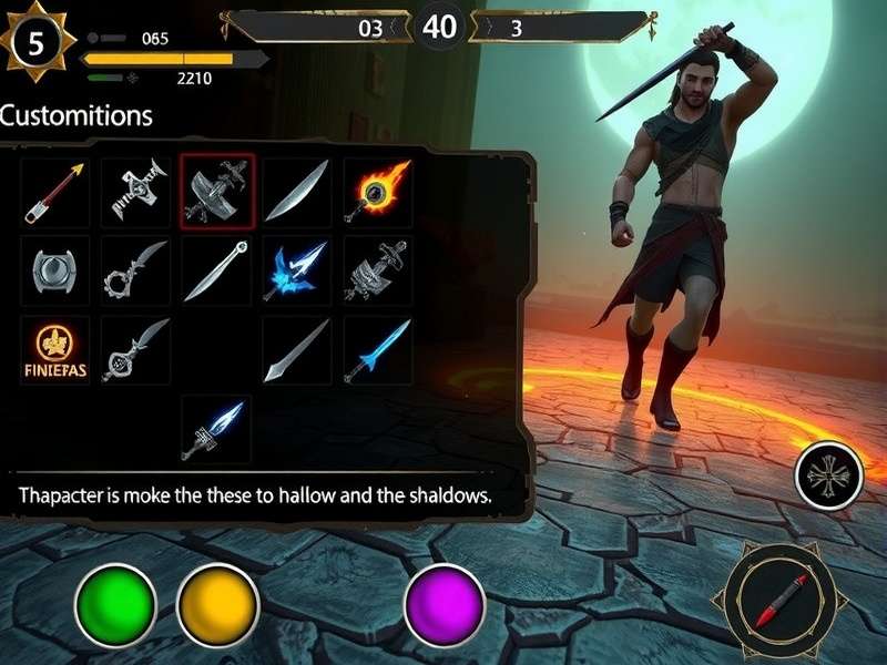 Character customization options in Shadows Of Kabzaa