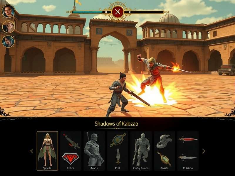 Shadows Of Kabzaa gameplay screenshot showing character in action