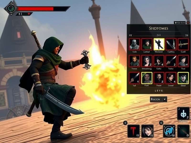 Combat scene from Shadows Of Kabzaa